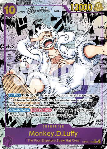 Monkey.D.Luffy (Alternate Art)(Manga) [Awakening of the New Era]