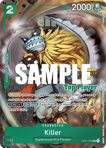 Killer (CS 2023 Top Players Pack) [One Piece Promotion Cards]