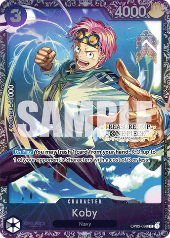 Koby (Treasure Cup) [One Piece Promotion Cards]