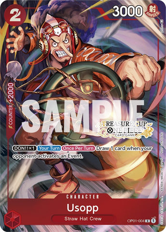Usopp (Treasure Cup) [One Piece Promotion Cards]