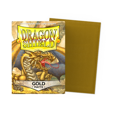 Dragon Shield Gold - STD Matte 100