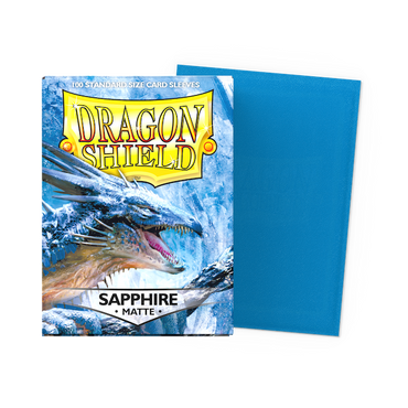 Dragon Shield Sapphire - STD Matte 100