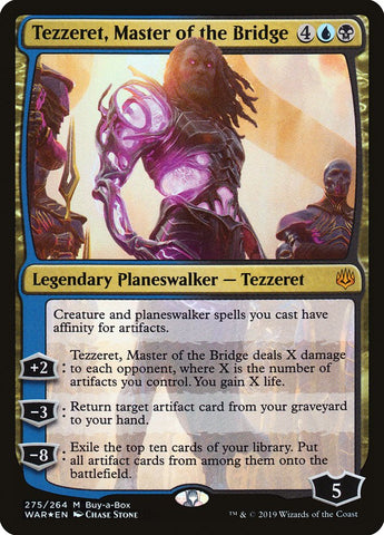 Tezzeret, Master of the Bridge (Buy-A-Box) [War of the Spark]