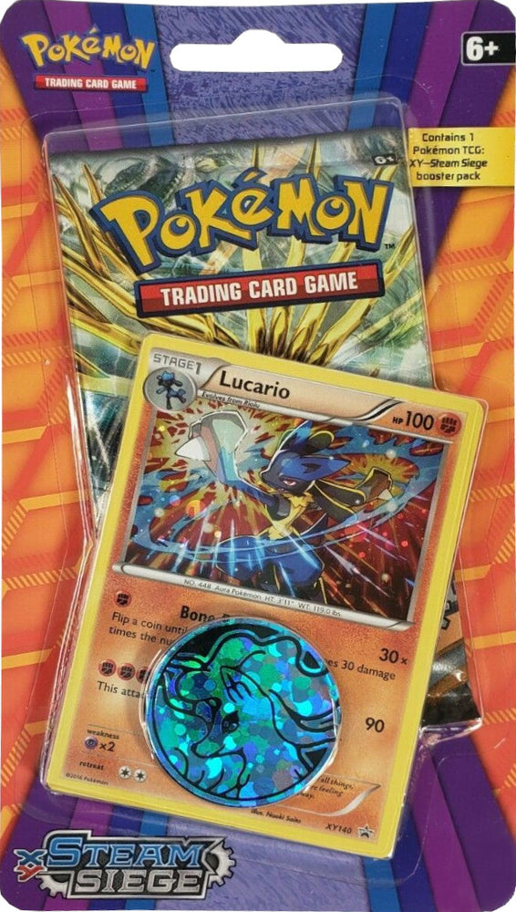 XY: Steam Siege - Single Pack Blister (Lucario)