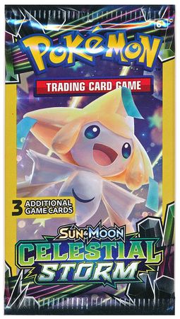 Sun & Moon: Celestial Storm - 3-Card Booster Pack