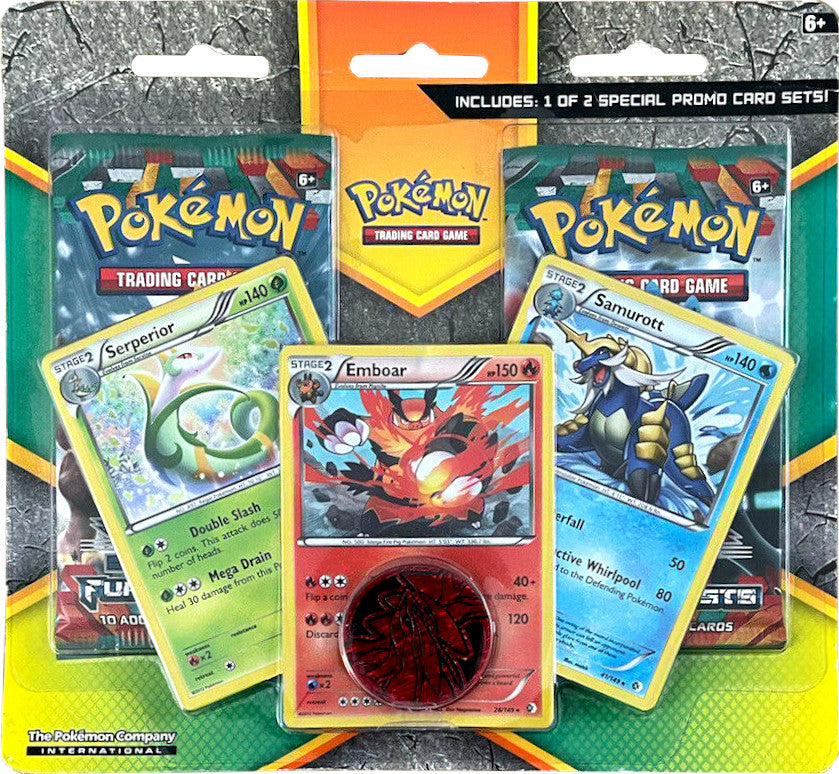 XY: Furious Fists - 2-Pack Blister (Unova Evolved Trio)