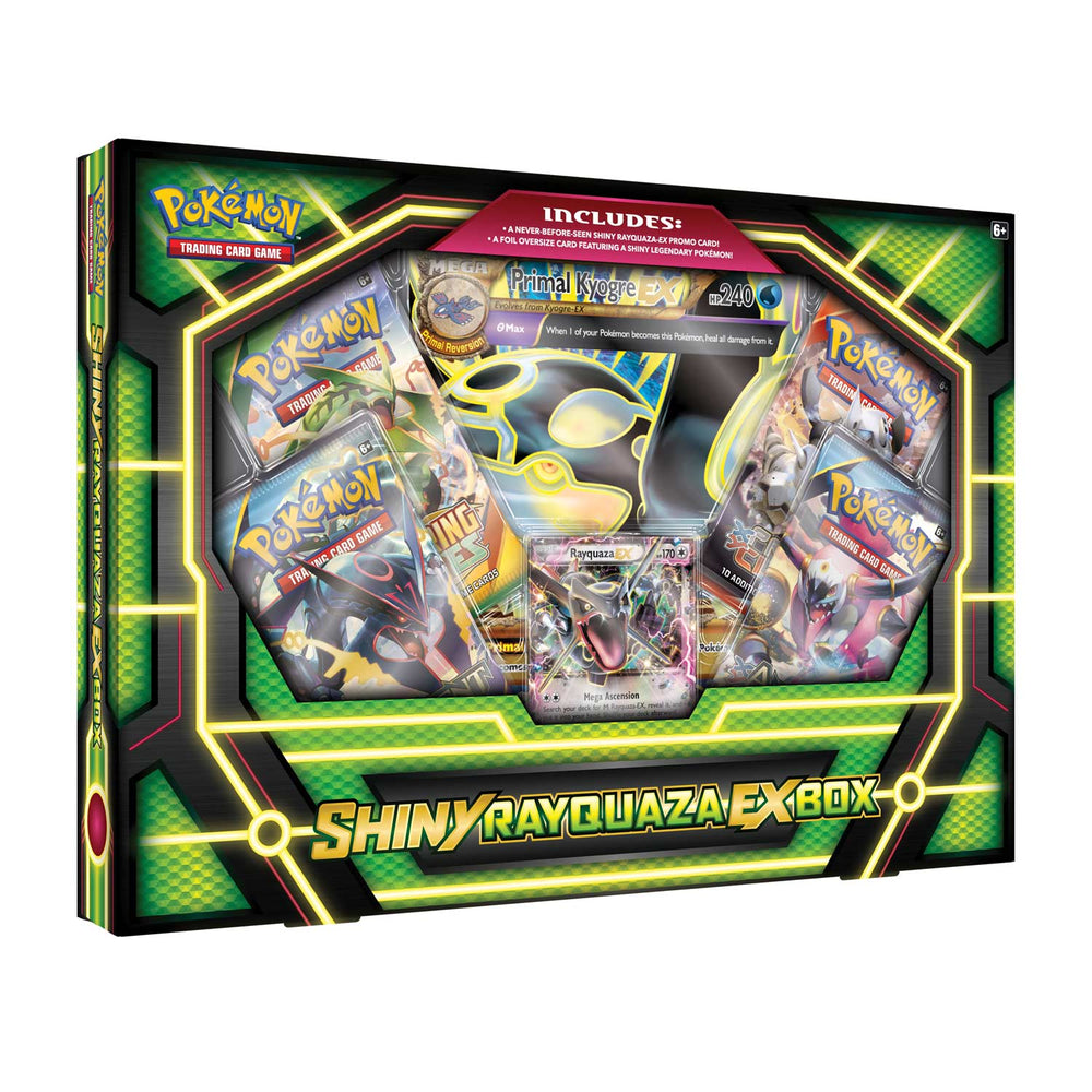 XY: Ancient Origins - Shiny Rayquaza EX Box