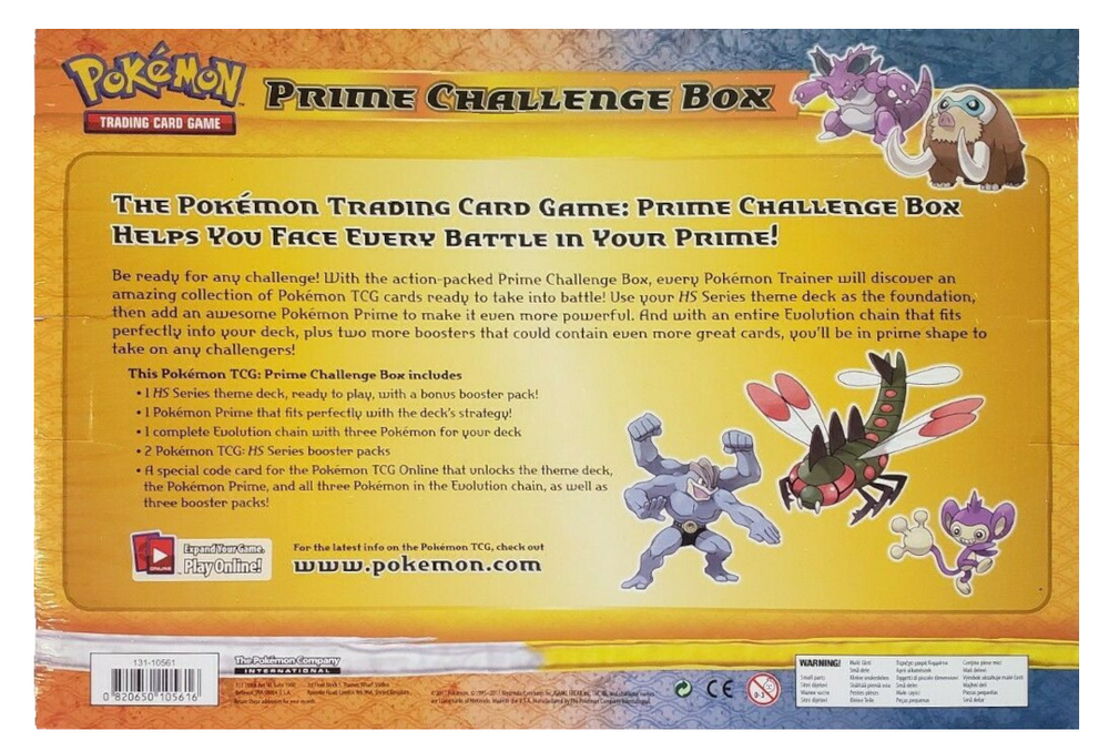 HeartGold & SoulSilver - Prime Challenge Box (Yanmega)