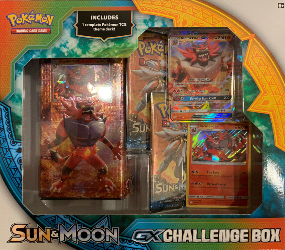 Sun & Moon - Challenge Box (Incineroar GX)