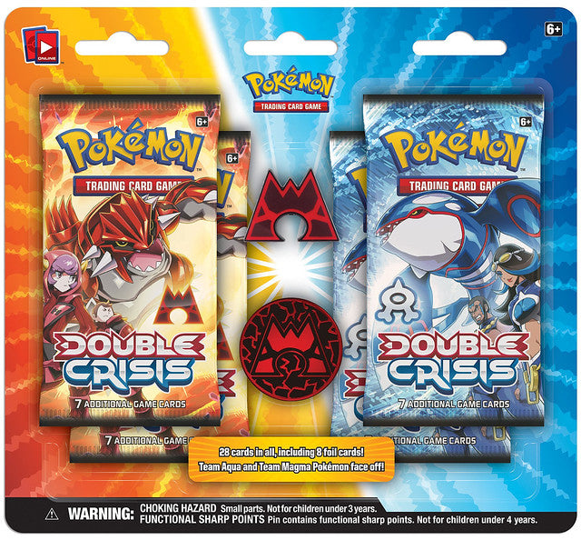 Double Crisis - Collector's Pin 4-Pack Blister (Team Magma)